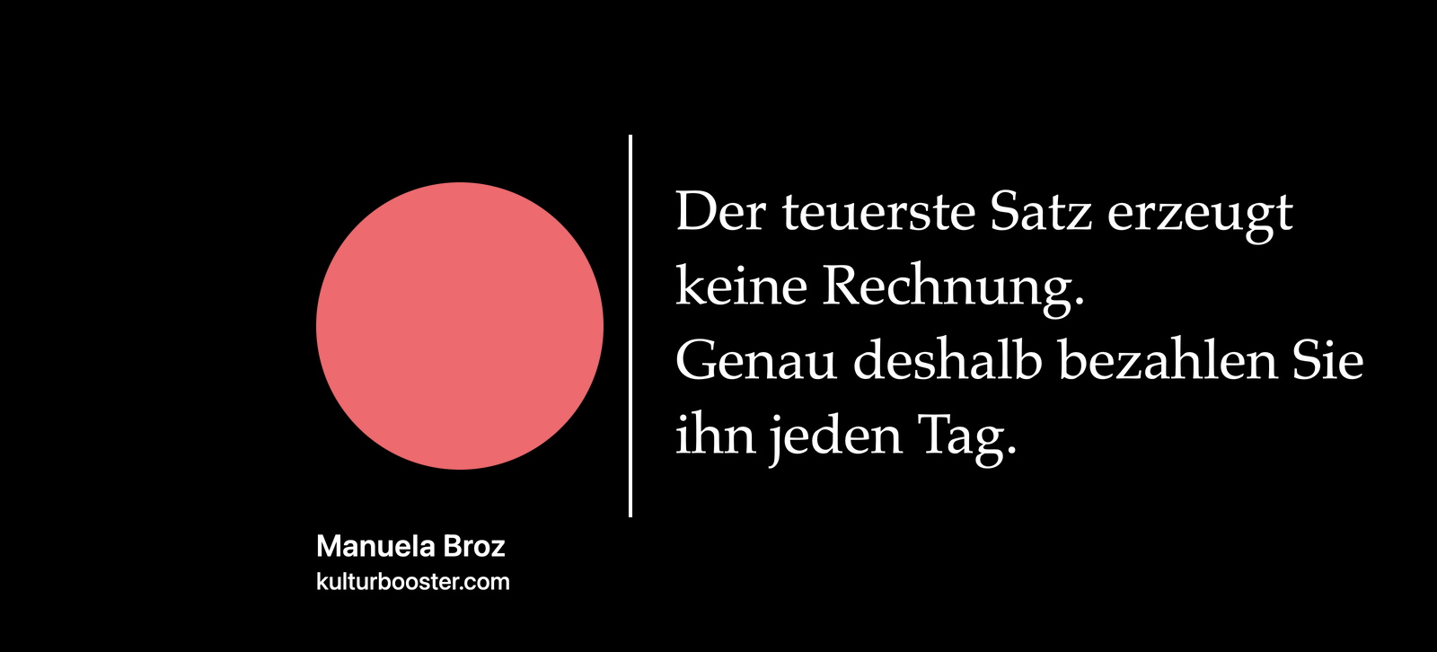 Produktivität steigern im Unternehmen: der teuerste Satz ist «Denk morgen dran»